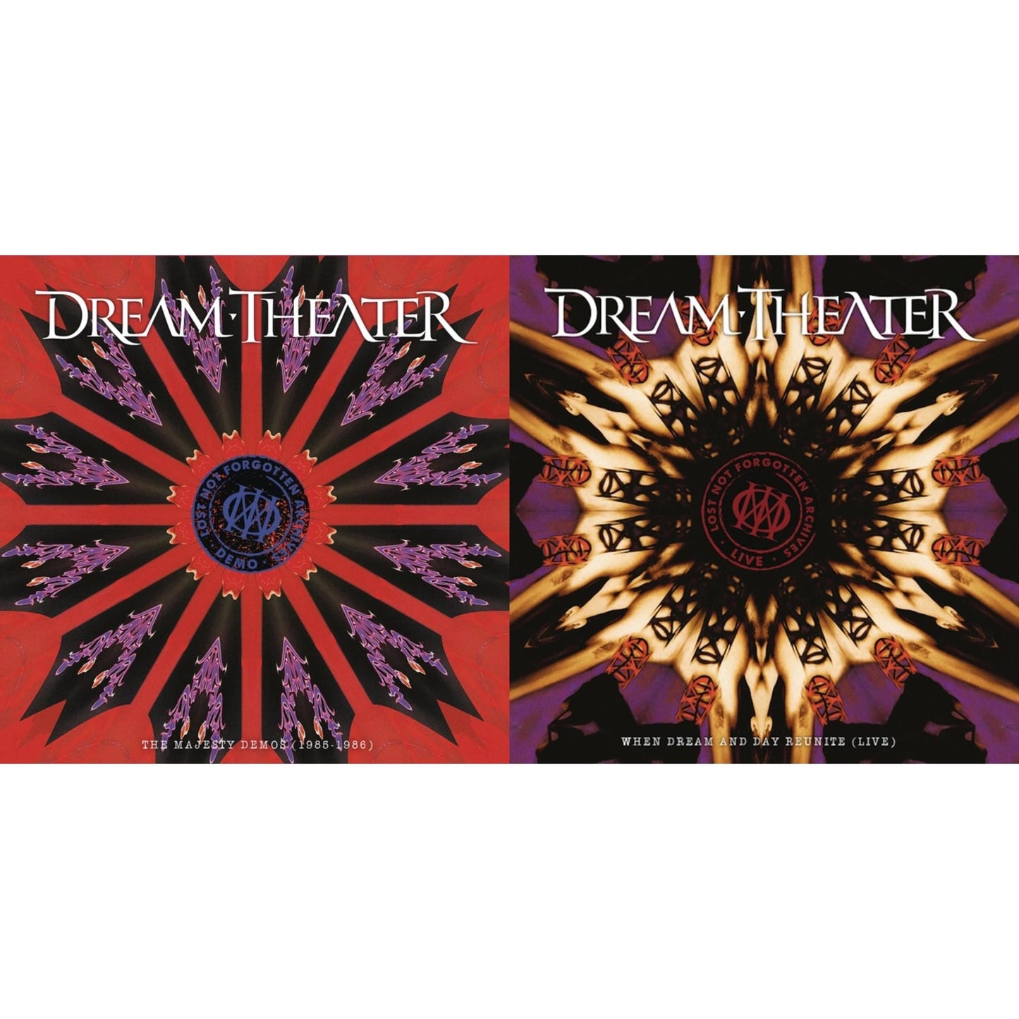 Lost Not Forgotten Archives: When Dream And Day Reunite (Live) (2LP/CD) & Lost Not Forgotten Archives: The Majesty Demos (1985-1986) (2LP/CD)