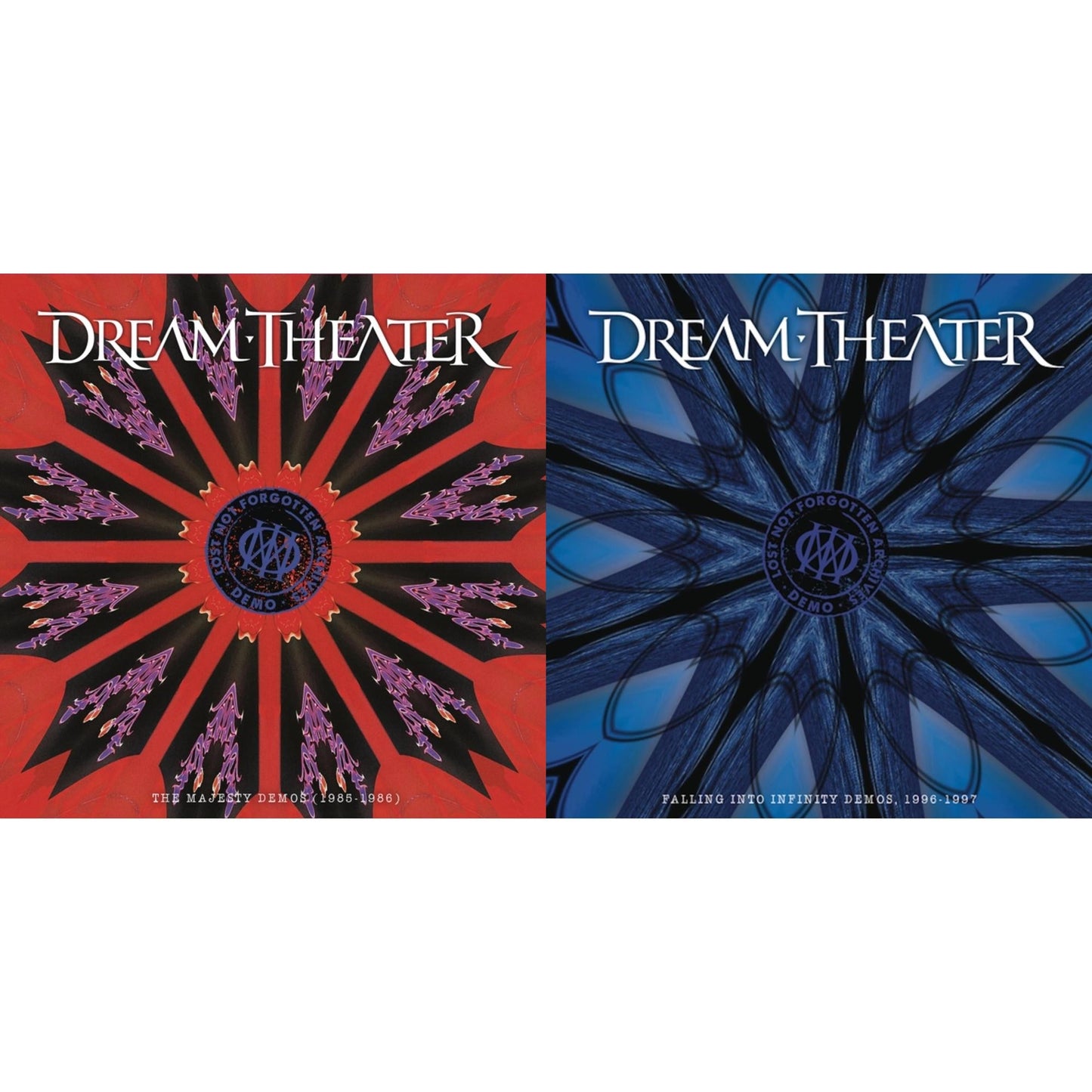 Lost Not Forgotten Archives: The Majesty Demos (1985-1986) (2LP/CD) & Lost Not Forgotten Archives: Falling Into Infinity Demos, 1996-1997 (3LP/2CD/Sky Blue Vinyl)