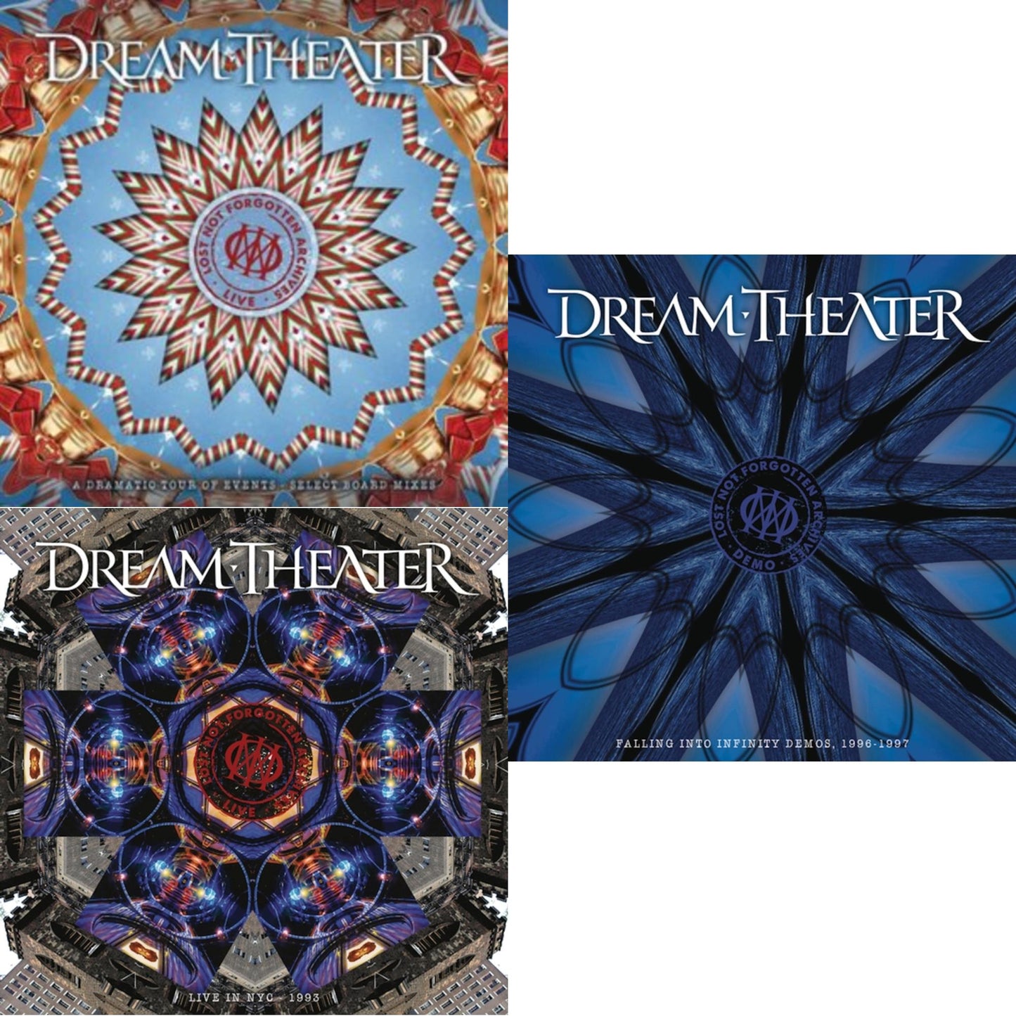 Lost Not Forgotten Archives: A Dramatic Tour Of Events (3LP/2CD/180G/Gatefold/Import) & Lost Not Forgotten Archives: Live In Nyc - 1993 (3LP/2CD) & Lost Not Forgotten Archives: Falling Into Infinity Demos, 1996-1997 (3LP/2CD/Sky Blue Vinyl)