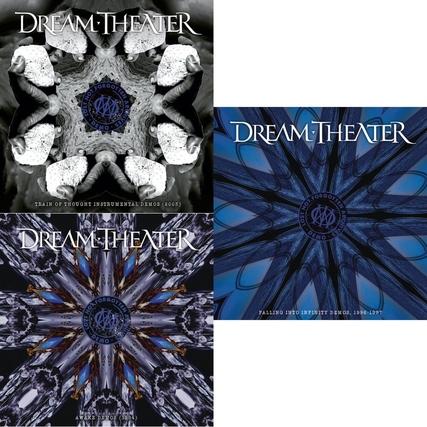 Lost Not Forgotten Archives: Train Of Thought Instrumental Demos (2003) & Lost Not Forgotten Archives: Awake Demos (1994) & Lost Not Forgotten Archives: Falling Into Infinity Demos, 1996-1997 (2CD)