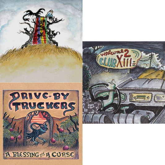 Blessing & A Curse (Clear With Purple Splatter LP Vinyl/Limited Edition/180G) & New Ok (Red LP Vinyl) & Welcome 2 Club Xiii