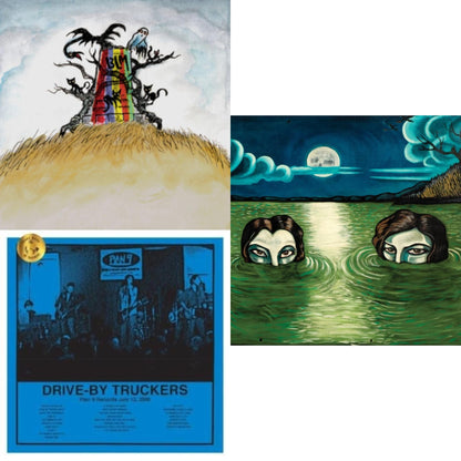 Plan 9 Records July 13, 2006 (3LP) & New Ok (Red LP Vinyl) & English Oceans (10-Year Edition) (2LP/Sea-Glass Blue W/ D-Side Etching)