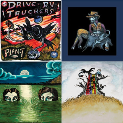 Plan 9 Records July 13, 2006 (3LP) & Complete Dirty South (Reposado Color Vinyl/2LP) & New Ok (Red LP Vinyl) & English Oceans (10-Year Edition) (2LP/Sea-Glass Blue W/ D-Side Etching)