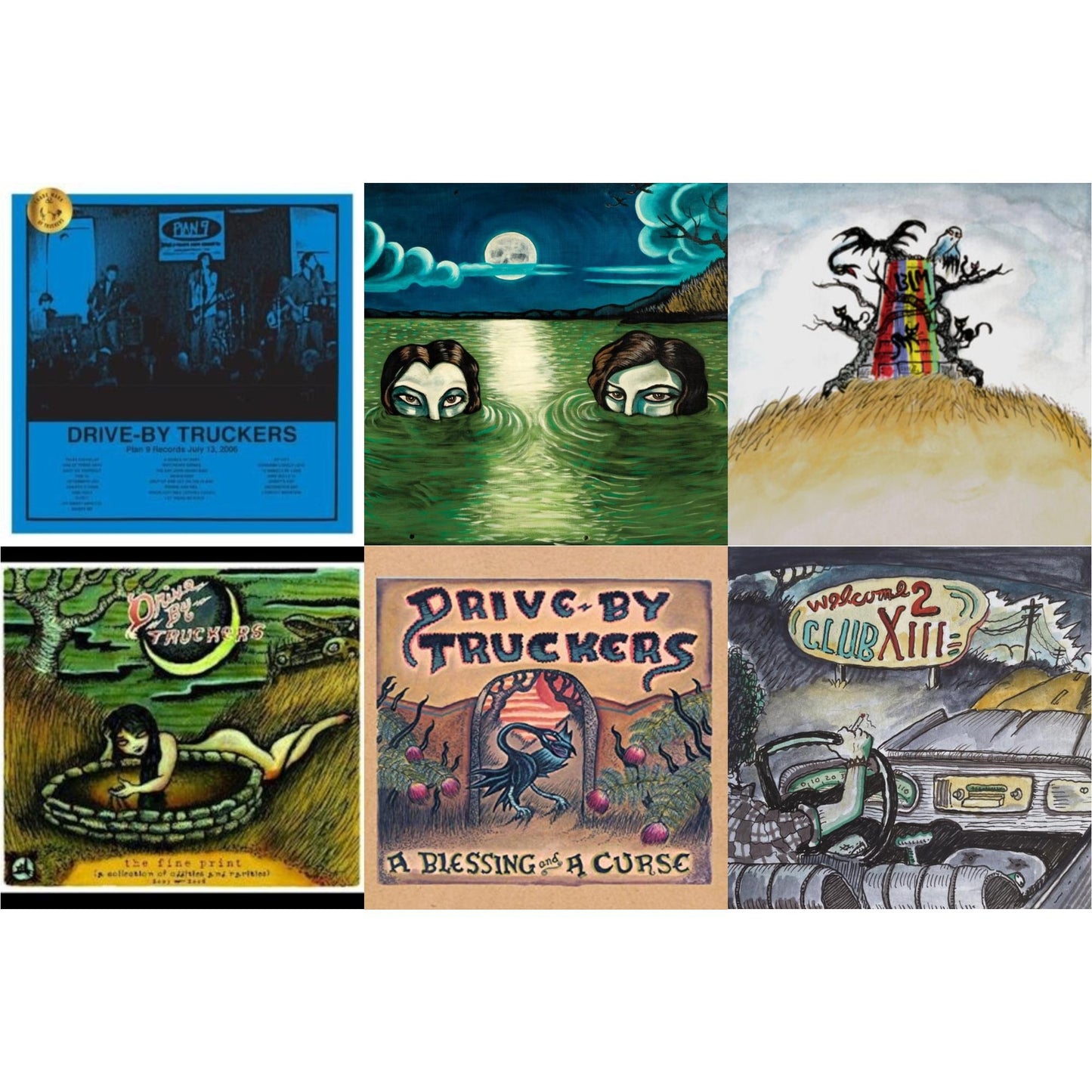 This is a 6 LP Vinyl SKU bundle.
1.This LP Vinyl is brand new.Format: LP VinylMusic Style: Future JazzThis item's title is: Plan 9 Records July 13, 2006 (3LP)Artist: Drive-By TruckersLabel: NEW WEST RECORDSBarcode: 607396543212Release Date: 11/27/2020
2.This LP Vinyl is brand new.