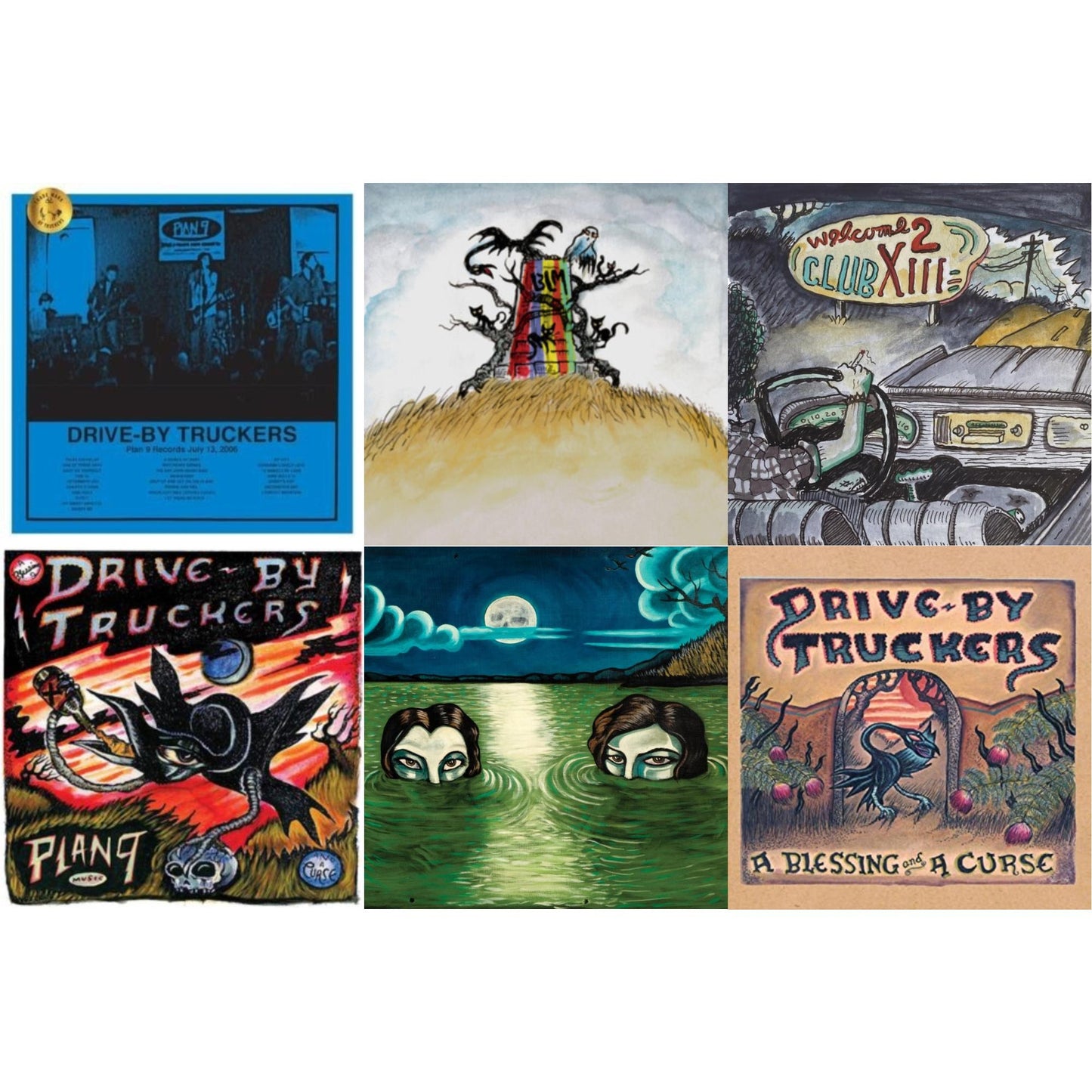 This is a 6 LP Vinyl SKU bundle.
1.This LP Vinyl is brand new.Format: LP VinylMusic Style: Future JazzThis item's title is: Plan 9 Records July 13, 2006 (3LP)Artist: Drive-By TruckersLabel: NEW WEST RECORDSBarcode: 607396543212Release Date: 11/27/2020
2.This LP Vinyl is brand new.