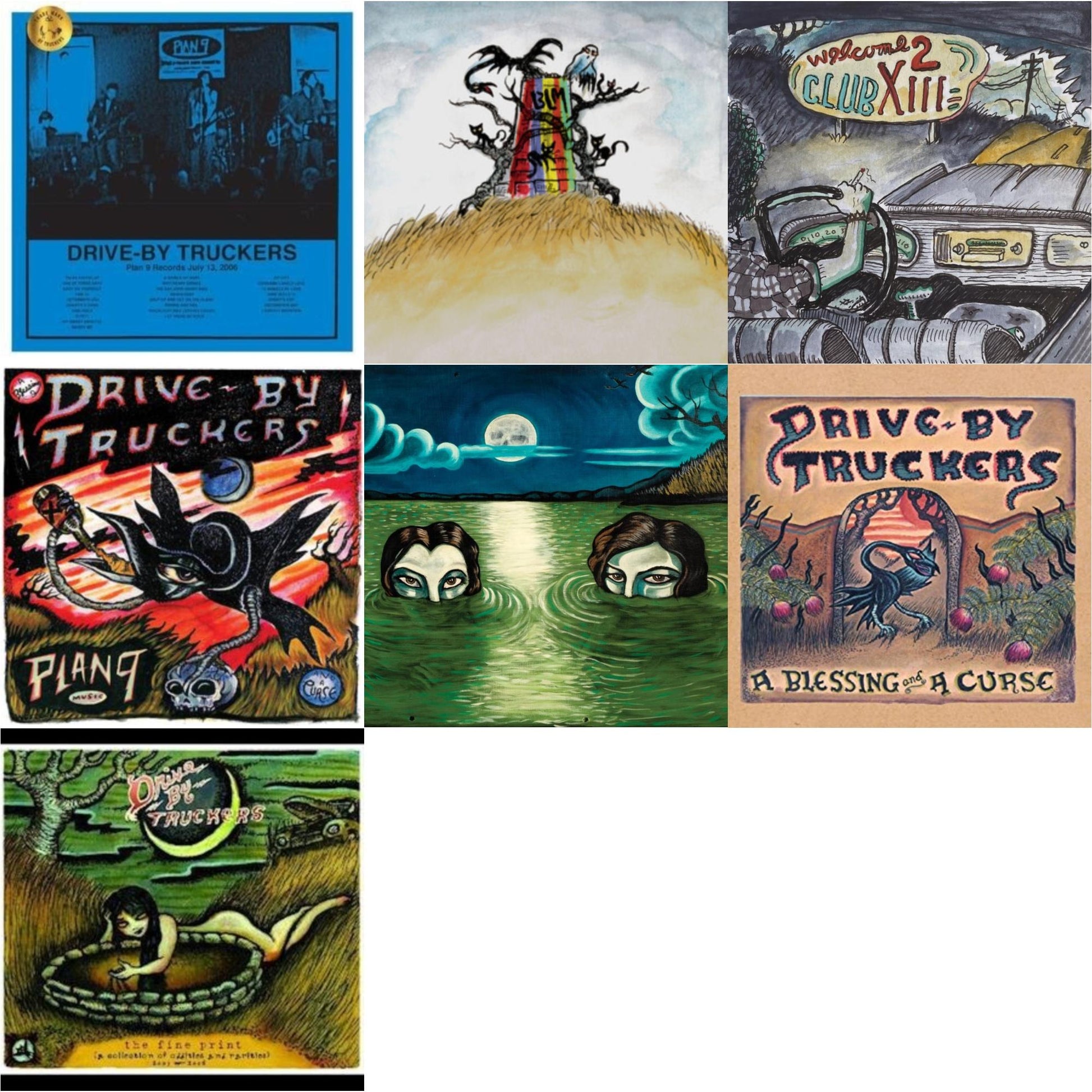 This is a 7 LP Vinyl SKU bundle.
1.This LP Vinyl is brand new.Format: LP VinylMusic Style: Future JazzThis item's title is: Plan 9 Records July 13, 2006 (3LP)Artist: Drive-By TruckersLabel: NEW WEST RECORDSBarcode: 607396543212Release Date: 11/27/2020
2.This LP Vinyl is brand new.