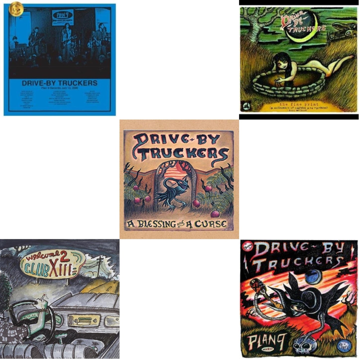 This is a 5 LP Vinyl SKU bundle.
1.This LP Vinyl is brand new.Format: LP VinylMusic Style: Future JazzThis item's title is: Plan 9 Records July 13, 2006 (3LP)Artist: Drive-By TruckersLabel: NEW WEST RECORDSBarcode: 607396543212Release Date: 11/27/2020
2.This LP Vinyl is brand new.