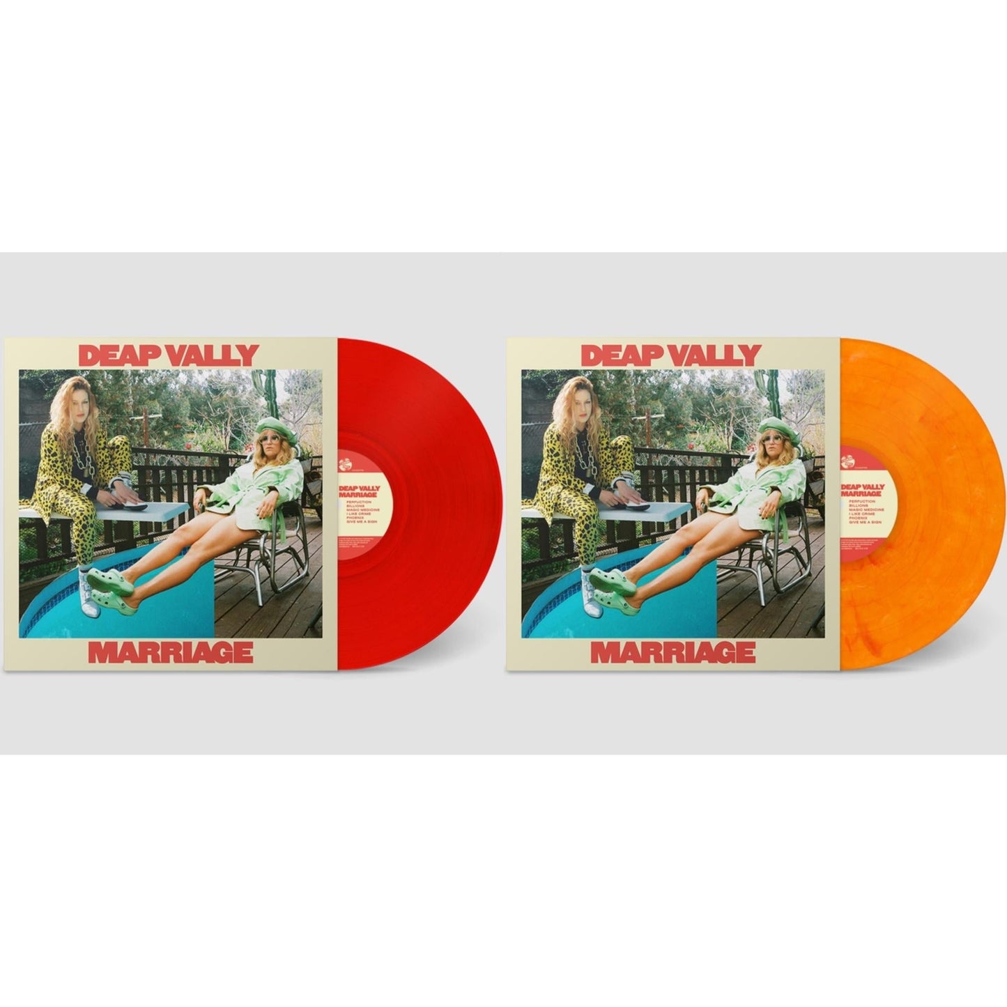 Marriage (Transparent Red LP Vinyl/140G) & Marriage (Orange Marble LP Vinyl/140G) (I)
