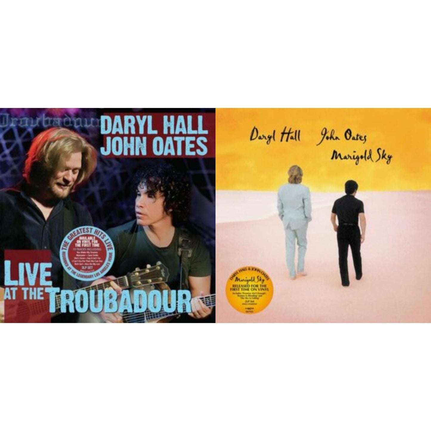 This is a 2 LP Vinyl SKU bundle.
1.This LP Vinyl is brand new.Format: LP VinylThis item's title is: Live At The Troubadour (3LP)Artist: Daryl & John Oates HallLabel: BMG RIGHTS MANAGEMENT (UK) LTDBarcode: 4050538693201Release Date: 11/26/2021
2.This LP Vinyl is brand new.