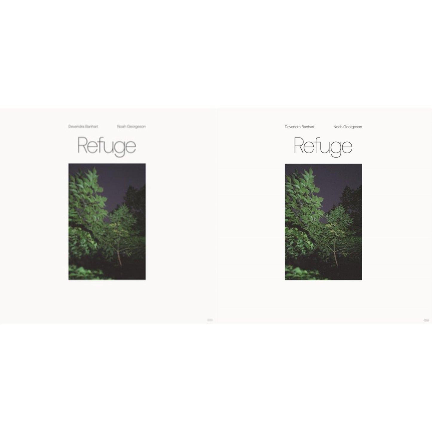 This is a 2 LP Vinyl SKU bundle.
1.This LP Vinyl is brand new.Format: LP VinylMusic Style: AmbientThis item's title is: Refuge (Blue Seaglass Wave Translucent LP Vinyl)Artist: Devendra & Noah Georgeson BanhartLabel: DEAD OCEANSBarcode: 656606156230Release Date: 8/20/2021
2.