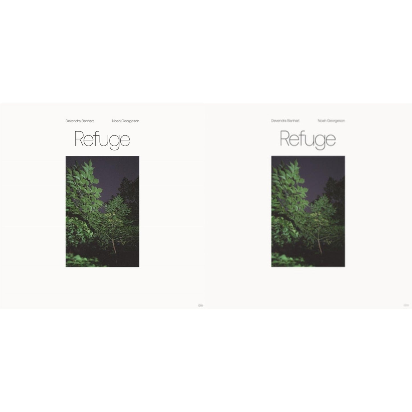 This is a 2 LP Vinyl SKU bundle.
1.This LP Vinyl is brand new.Format: LP VinylMusic Style: AmbientThis item's title is: RefugeArtist: Devendra & Noah Georgeson BanhartLabel: DEAD OCEANSBarcode: 656606156216Release Date: 8/20/2021
2.This LP Vinyl is brand new.