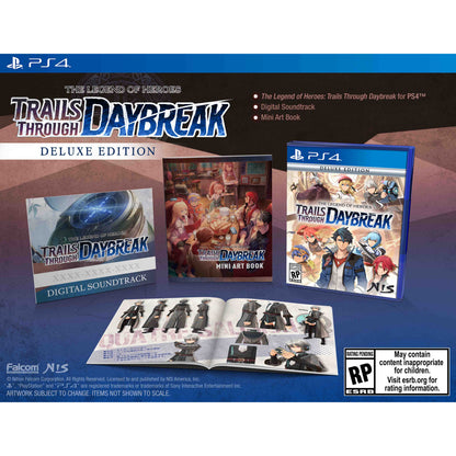 This is brand new.Deluxe Edition includes:
The Legend of Heroes: Trails through Daybreak GAME
Digital Soundtrack (download code)
Mini Art Book
About the game:
In the aftermath of a brief war, Calvard is enjoying unprecedented economic prosperity.