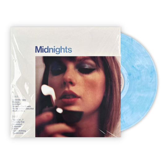 This LP Vinyl is brand new.Format: LP VinylMusic Style: Synth-popThis item's title is: Midnights (X) (Moonstone Blue LP Vinyl)Artist: Taylor SwiftLabel: REPUBLICBarcode: 602445789825Release Date: 10/21/2022
