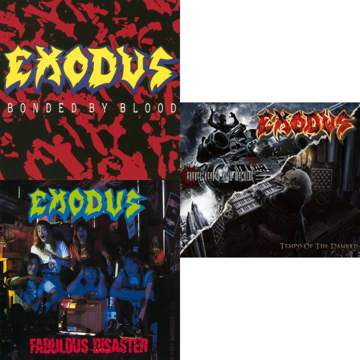 Fabulous Disaster & Bonded By Blood & Tempo Of The Damned Shovel Headed Kill M