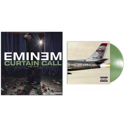 This is a 2 LP Vinyl SKU bundle.
1.This LP Vinyl is brand new.Format: LP VinylMusic Style: GangstaThis item's title is: Curtain Call: HitsArtist: EminemBarcode: 602498878965Release Date: 12/13/2005
2.This LP Vinyl is brand new.