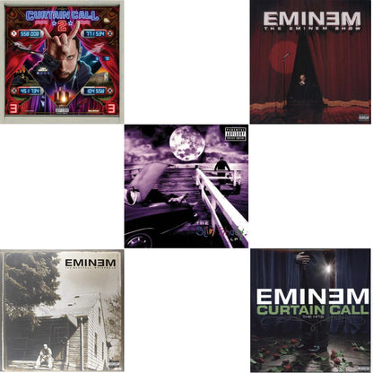 Curtain Call 2 (2LP) & Curtain Call: Hits & Slim Shady LP & Marshall Mathers LP & Eminem Show