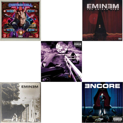 Curtain Call 2 (2LP) & Encore & Slim Shady LP & Marshall Mathers LP & Eminem Show