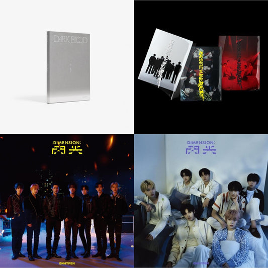 Dark Blood (Engene Ver.) & Desire : Unleash (Make Ver.) & Dimension: Senkou (CD/DVD/Limited Edition A) & Dimension: Senkou (CD/Booklet/Limited Edition B)