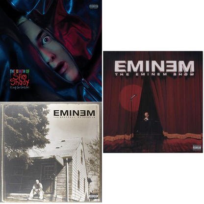 Death Of Slim Shady (Coup De Grace) (X) (Red/Blue Vinyl/2LP) & Marshall Mathers LP & Eminem Show