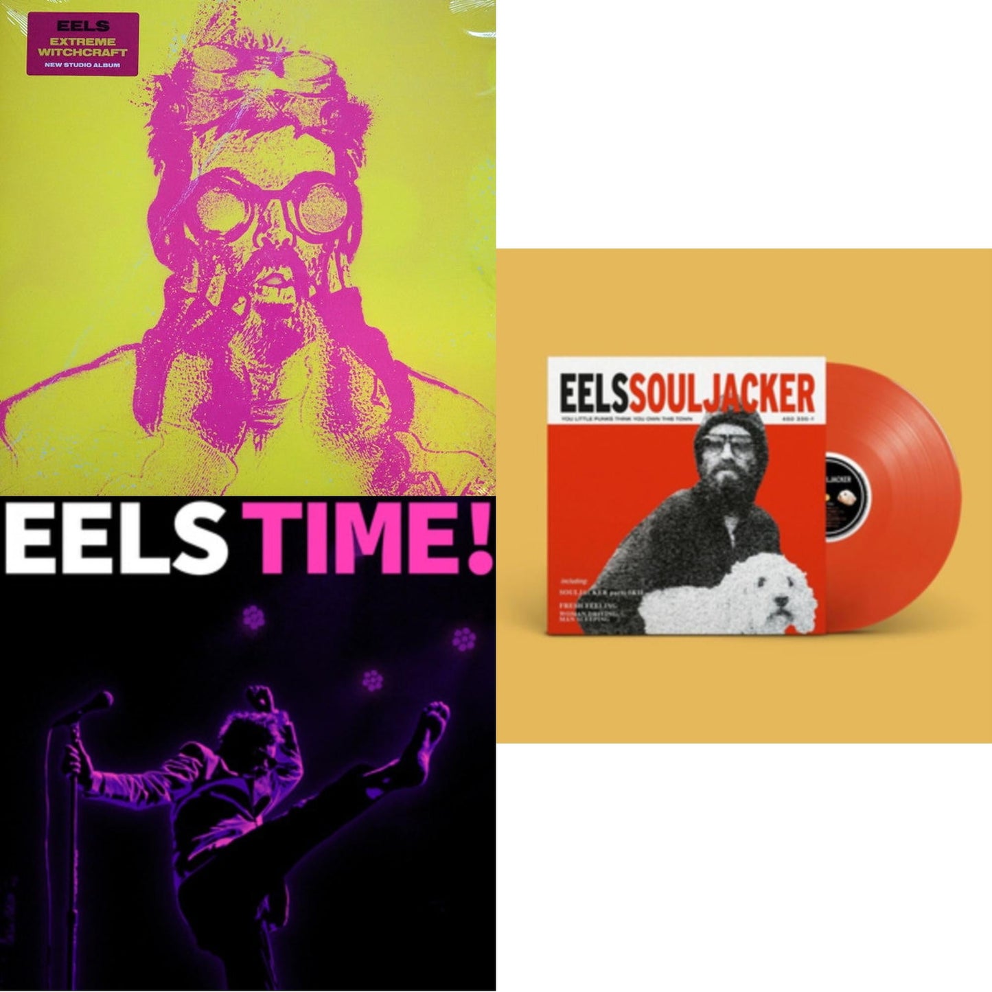 Extreme Witchcraft & Eels Time & Souljacker (Red LP Vinyl)