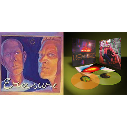 This is a 2 LP Vinyl SKU bundle.
1.This LP Vinyl is brand new.Format: LP VinylMusic Style: Synth-popThis item's title is: Erasure (180G)Artist: ErasureLabel: PIAU/Barcode: 5016025311453Release Date: 8/19/2016
2.This LP Vinyl is brand new.