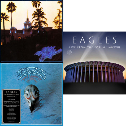 Their Greatest Hits Vol.1 & 2 (2LP/180G) & Hotel California & Live From The Forum Mmxviii (4LP/180G)