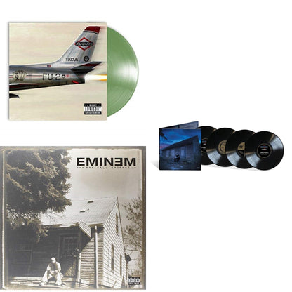 Marshall Mathers LP2 (10Th Anniversary Edition) (Expanded Deluxe/4LP) & Kamikaze (Opaque Olive Green LP Vinyl/Gatefold Jacket) & Marshall Mathers LP