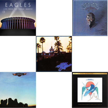 Hotel California & Eagles & Their Greatest Hits 1971-1975 & Live From The Forum Mmxviii (4LP/180G) & On The Border (2LP/180G/45RPM Supervinyl Ultradisc One-Step/Original Masters/Limited/Numbered)