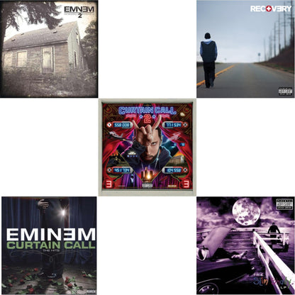 Curtain Call 2 (2LP) & Curtain Call: Hits & Recovery & Marshall Mathers LP 2 & Slim Shady LP