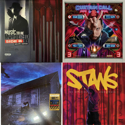 Music To Be Murdered By - Side B (X) (Deluxe Edition/Opaque Grey Vinyl/4LP) & Curtain Call 2 (2LP) & Marshall Mathers LP2 (10Th Anniversary Edition) (Expanded Deluxe/4LP) & Stans Ost (X) (Ink Bleed Vinyl/2LP)