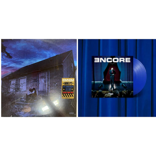 Marshall Mathers LP2 (10Th Anniversary Edition) (Expanded Deluxe/4LP) & Encore (X) (20Th Anniversary) (Royal Blue Vinyl/2LP)