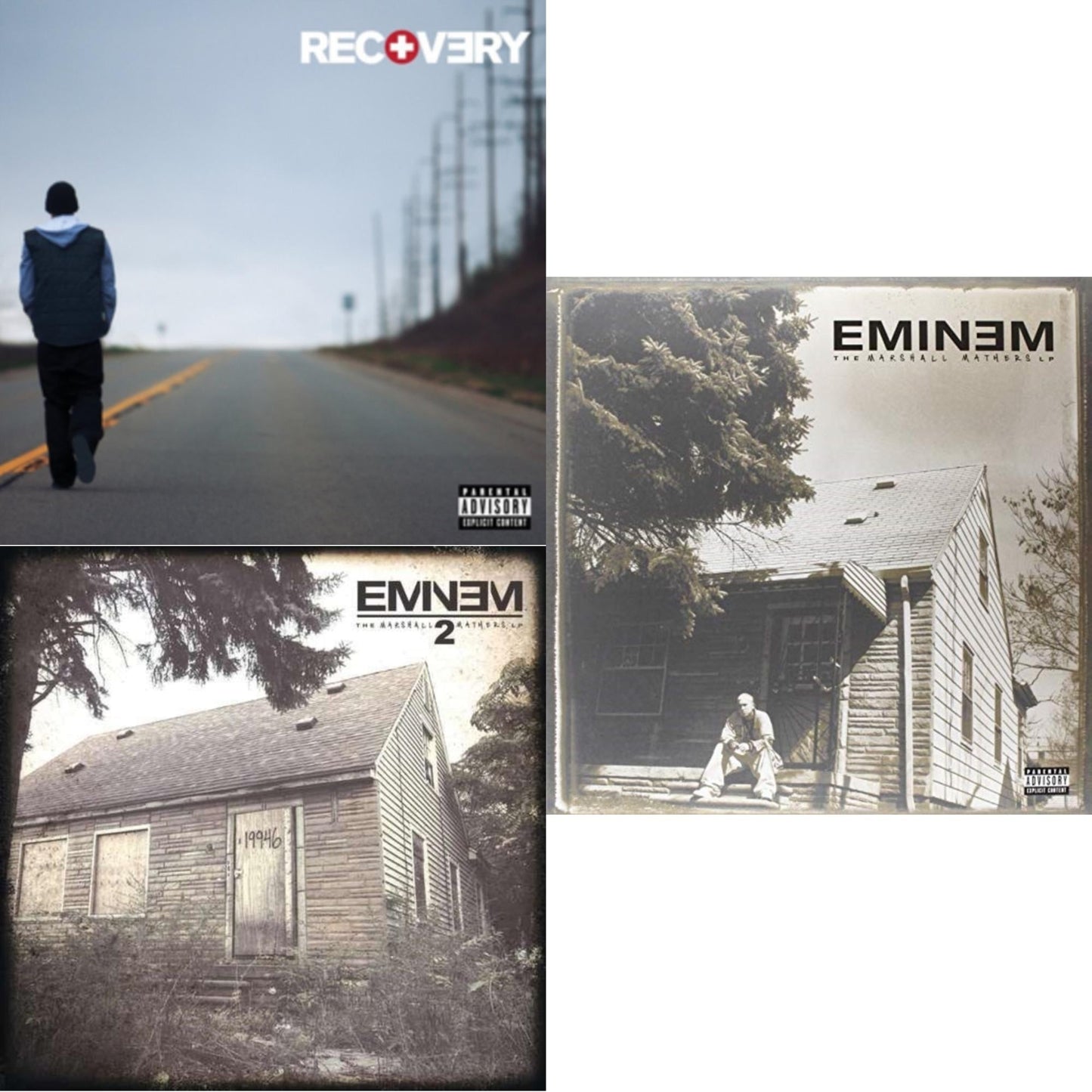 Recovery & Marshall Mathers LP 2 & Marshall Mathers LP