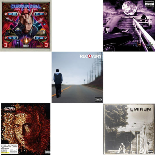 Curtain Call 2 (2LP) & Relapse & Recovery & Slim Shady LP & Marshall Mathers LP