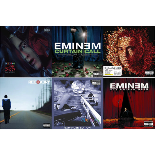Death Of Slim Shady (Coup De Grace) (X) & Curtain Call: Hits & Relapse & Recovery & Slim Shady LP (2CD Expanded Edition) (X) & Eminem Show