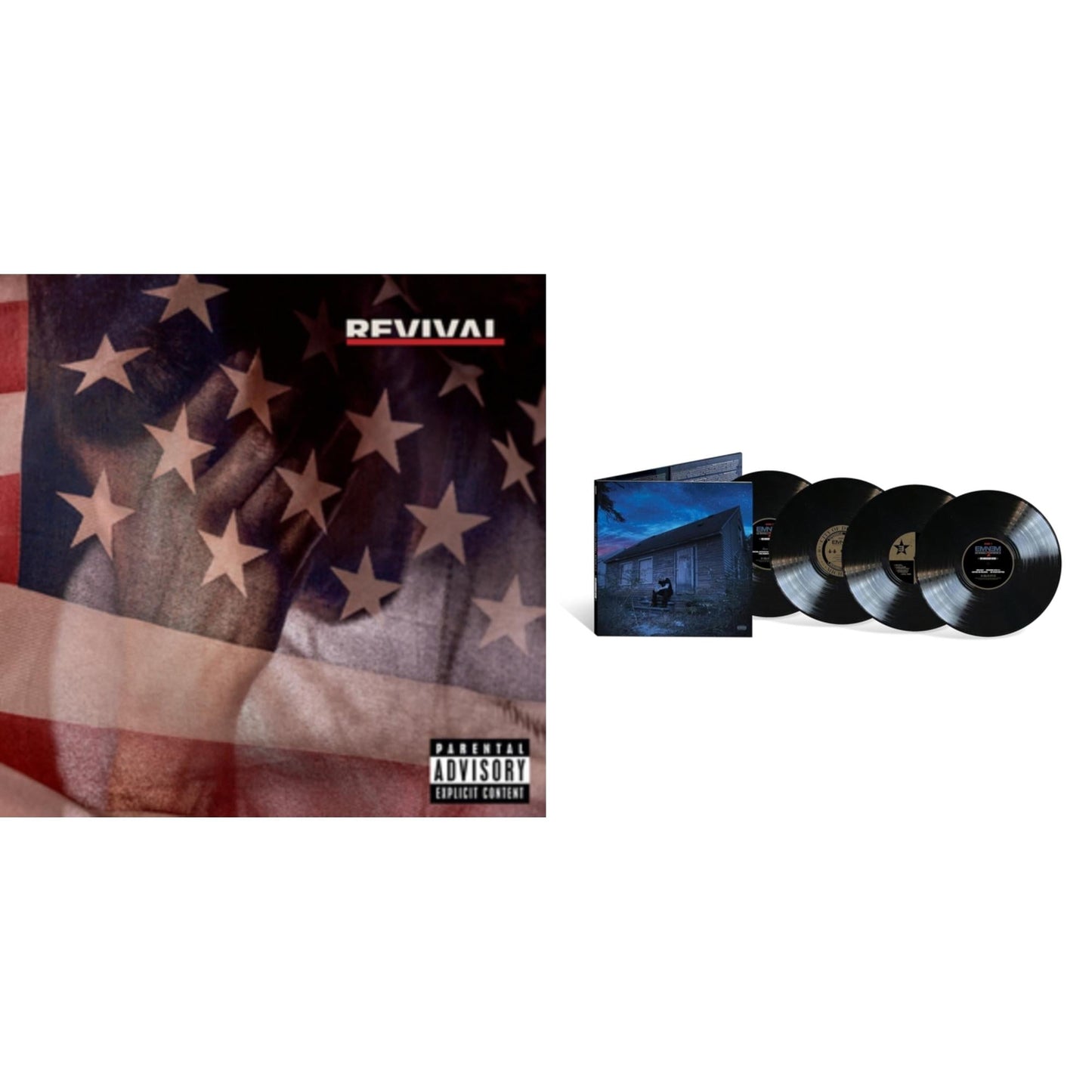 Marshall Mathers LP2 (10Th Anniversary Edition) (Expanded Deluxe/4LP) & Revival (2 LP)