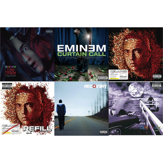 Death Of Slim Shady (Coup De Grace) (X) & Curtain Call: Hits & Relapse & Relapse: Refill & Recovery & Slim Shady LP
