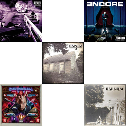 Curtain Call 2 (2LP) & Encore & Marshall Mathers LP 2 & Slim Shady LP & Marshall Mathers LP