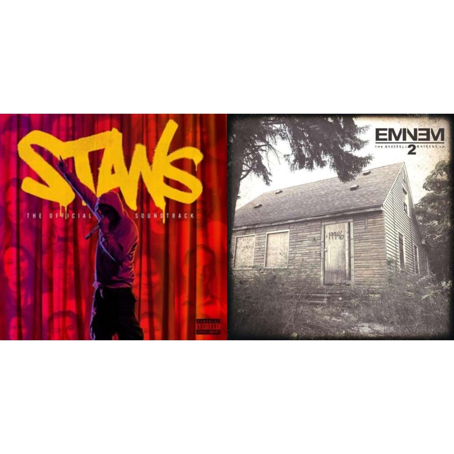 Stans Ost (X) (Ink Bleed Vinyl/2LP) & Marshall Mathers LP 2
