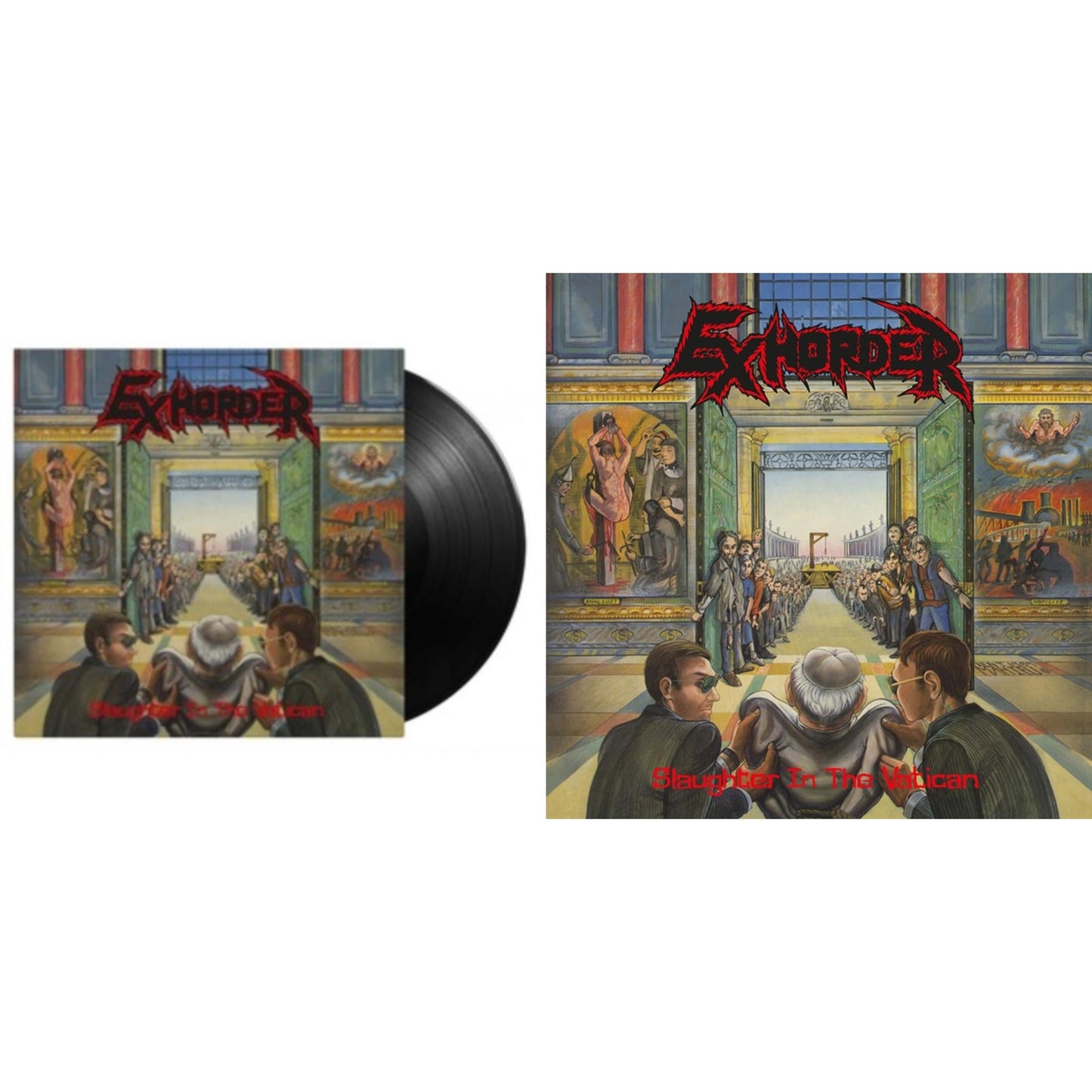 This is a 2 LP Vinyl SKU bundle.
1.This LP Vinyl is brand new.Format: LP VinylMusic Style: ThrashThis item's title is: Slaughter In The Vatican (180G/Insert/Import)Artist: ExhorderLabel: MUSIC ON VINYLBarcode: 8719262020665Release Date: 8/13/2021
2.This LP Vinyl is brand new.