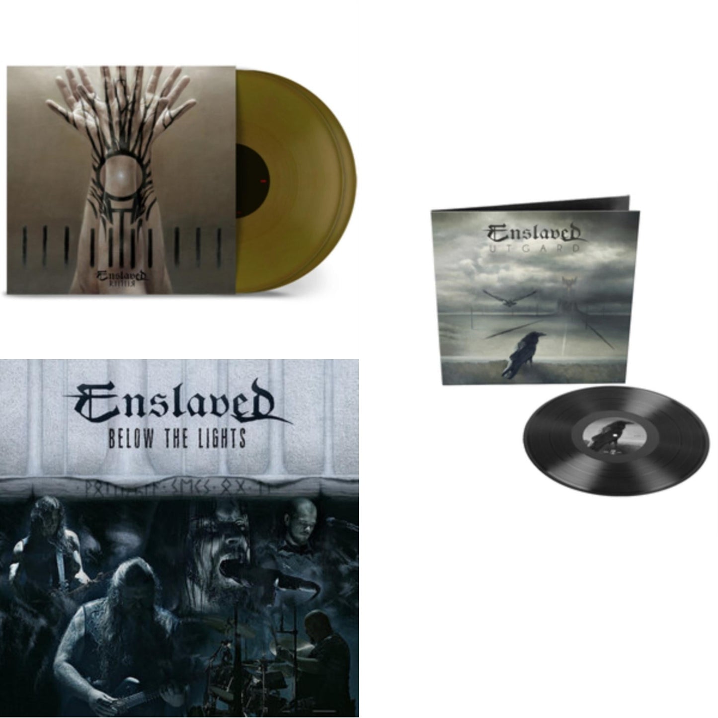 Riitiir (Gold Vinyl/2LP) & Below The Lights (Cinematic Tour 2020) (Grey Vinyl/2LP) & Utgard