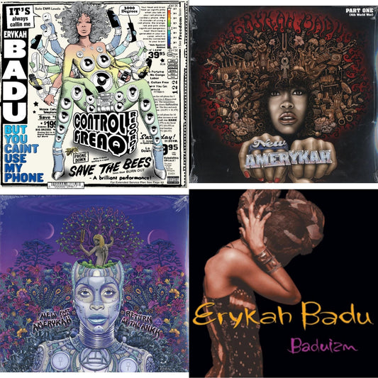 But You Caint Use My Phone (Purple LP Vinyl) & New Amerykah Part 1: 4Th World War & New Amerykah Part 2: Return Of Ankh & Baduizm