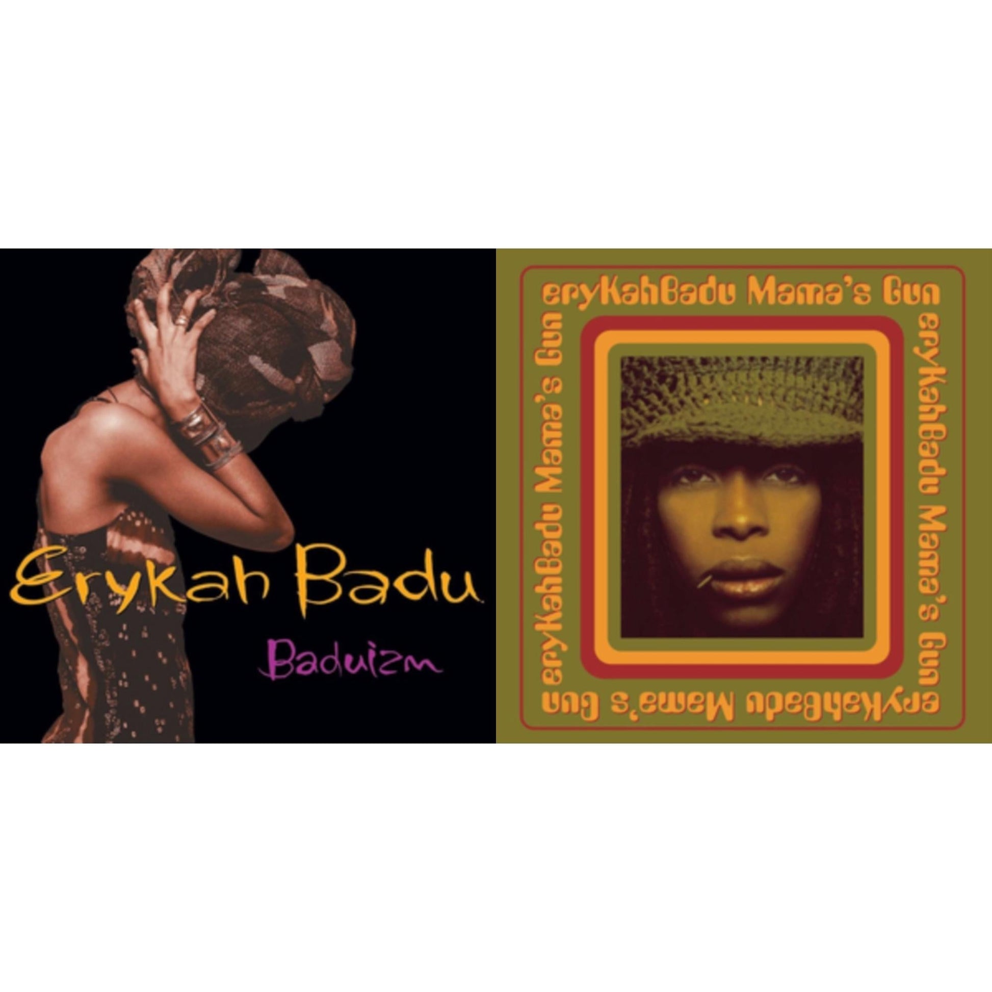 This is a 2 LP Vinyl SKU bundle.
1.This LP Vinyl is brand new.Format: LP VinylMusic Style: Neo SoulThis item's title is: BaduizmArtist: Erykah BaduLabel: MOTOWN RECORDSBarcode: 602557018066Release Date: 10/21/2016
2.This LP Vinyl is brand new.