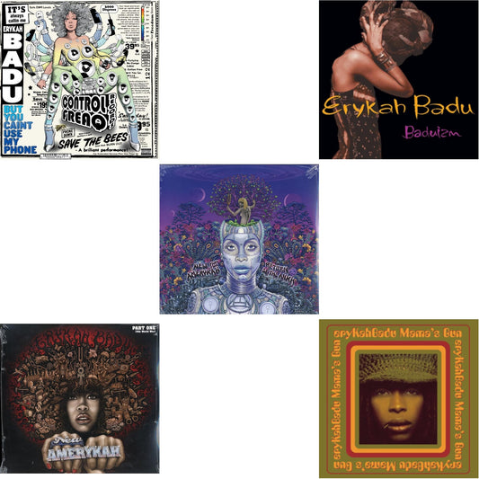 But You Caint Use My Phone (Purple LP Vinyl) & New Amerykah Part 1: 4Th World War & New Amerykah Part 2: Return Of Ankh & Baduizm & Mama's Gun