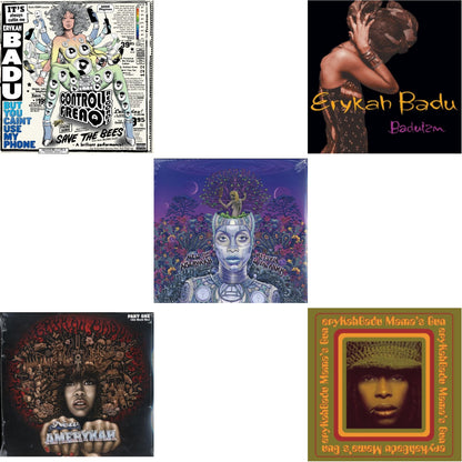 But You Caint Use My Phone (Purple LP Vinyl) & New Amerykah Part 1: 4Th World War & New Amerykah Part 2: Return Of Ankh & Baduizm & Mama's Gun