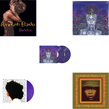 This is a 5 LP Vinyl SKU bundle.
1.This LP Vinyl is brand new.Format: LP VinylMusic Style: Neo SoulThis item's title is: BaduizmArtist: Erykah BaduLabel: MOTOWN RECORDSBarcode: 602557018066Release Date: 10/21/2016
2.This LP Vinyl is brand new.