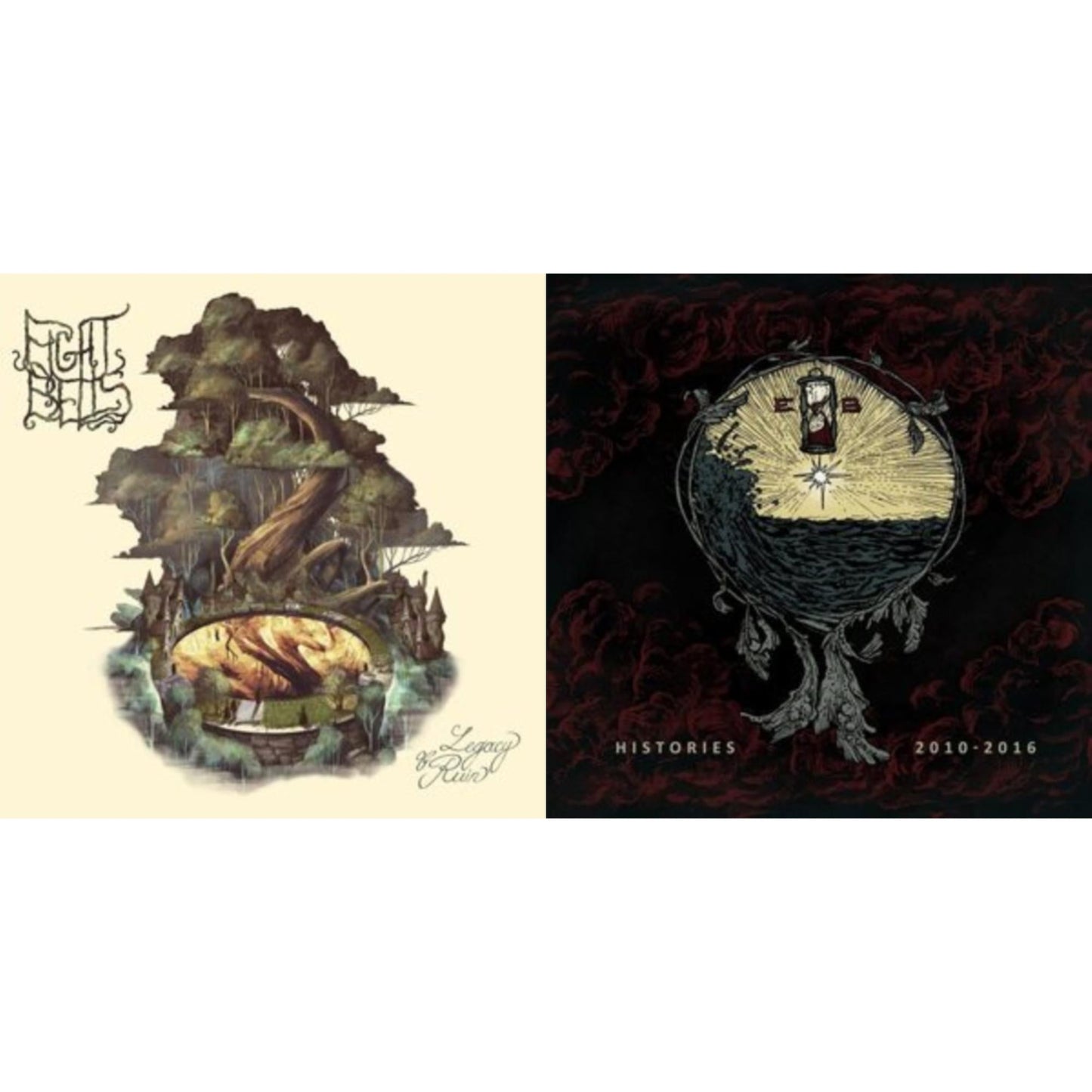 This is a 2 LP Vinyl SKU bundle.
1.This LP Vinyl is brand new.Format: LP VinylMusic Style: Doom MetalThis item's title is: Legacy Of Ruin (Clear LP Vinyl)Artist: Eight BellsLabel: PROPHECYBarcode: 884388730717Release Date: 2/25/2022
2.This LP Vinyl is brand new.