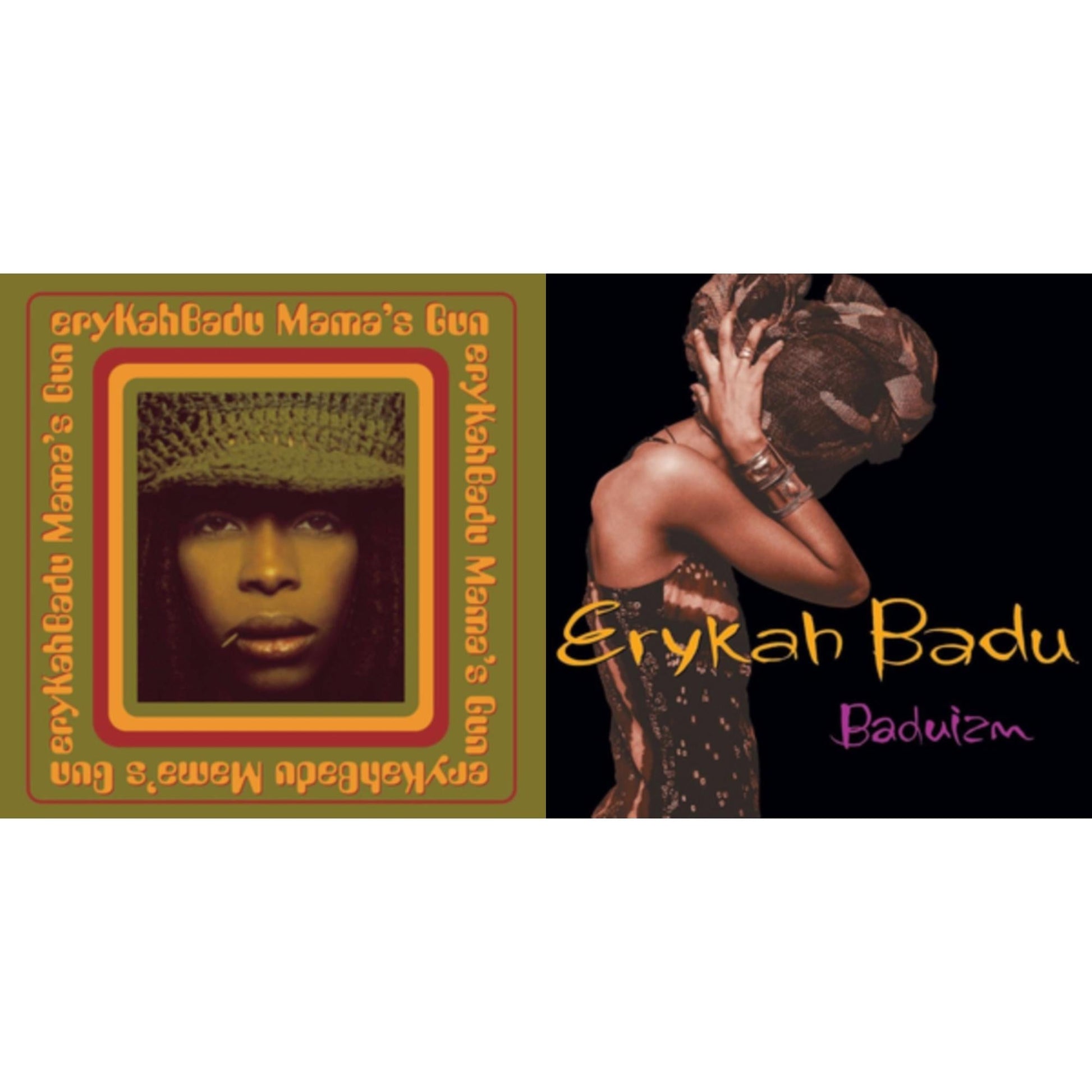 This is a 2 LP Vinyl SKU bundle.
1.This LP Vinyl is brand new.Format: LP VinylMusic Style: Neo SoulThis item's title is: BaduizmArtist: Erykah BaduLabel: MOTOWN RECORDSBarcode: 602557018066Release Date: 10/21/2016
2.This LP Vinyl is brand new.