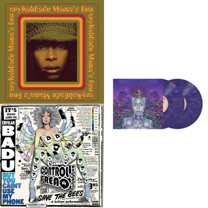New Amerykah Part Two (Return Of The Ankh) (Violet Vinyl/2LP) & But You Caint Use My Phone (Purple LP Vinyl) & Mama's Gun