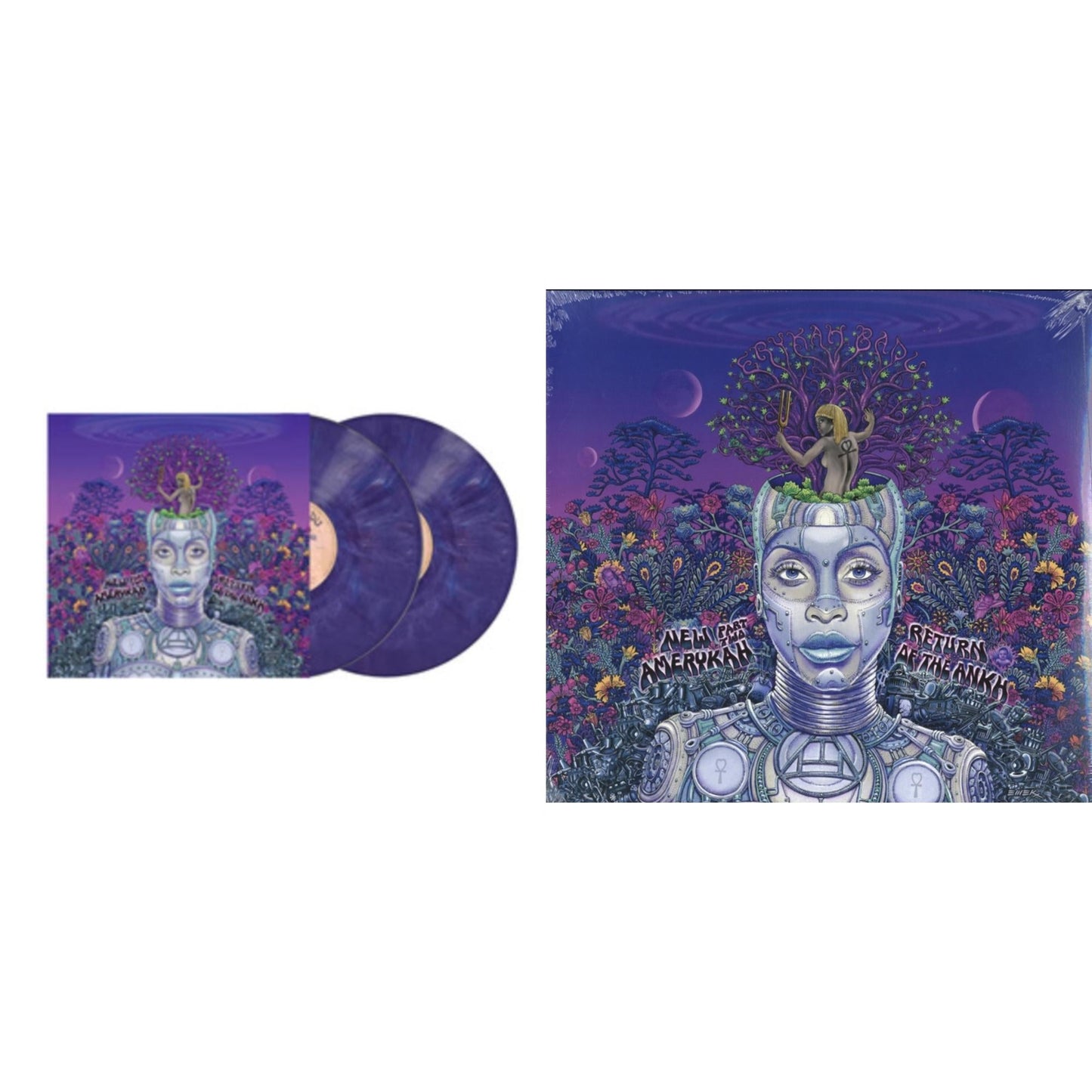 New Amerykah Part Two (Return Of The Ankh) (Violet Vinyl/2LP) & New Amerykah Part 2: Return Of Ankh
