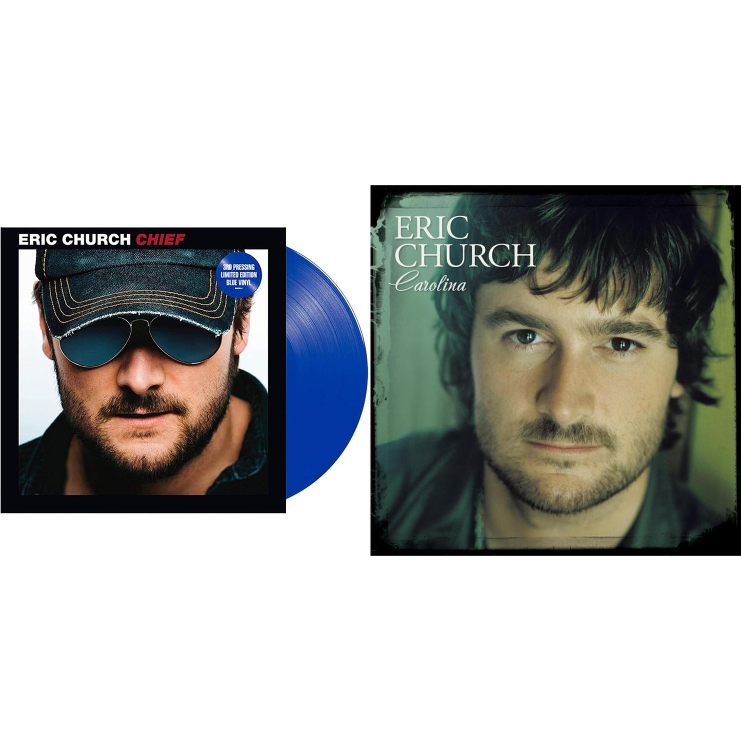 Chief (Blue LP Vinyl) & Carolina (Clear LP Vinyl)